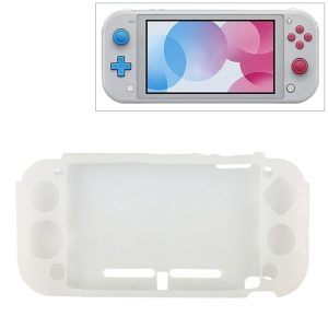 Non-slip Silicone Full Coverage Protective Case for Switch Lite (White)