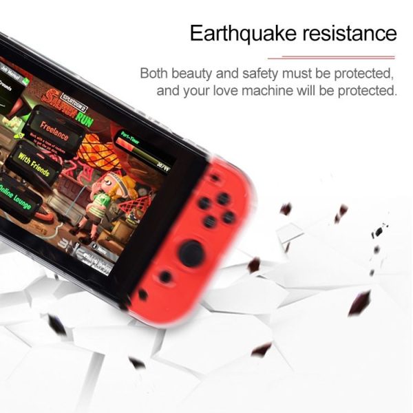 Split Style Non-slip Silicone Protective Case for Switch Lite (White) - Image 4