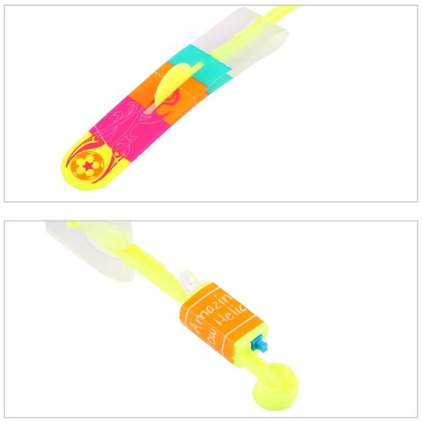 10 PCS Amazing LED Light Slingshot Flying Arrows, Random Color Delivery, Size: Large - Image 6