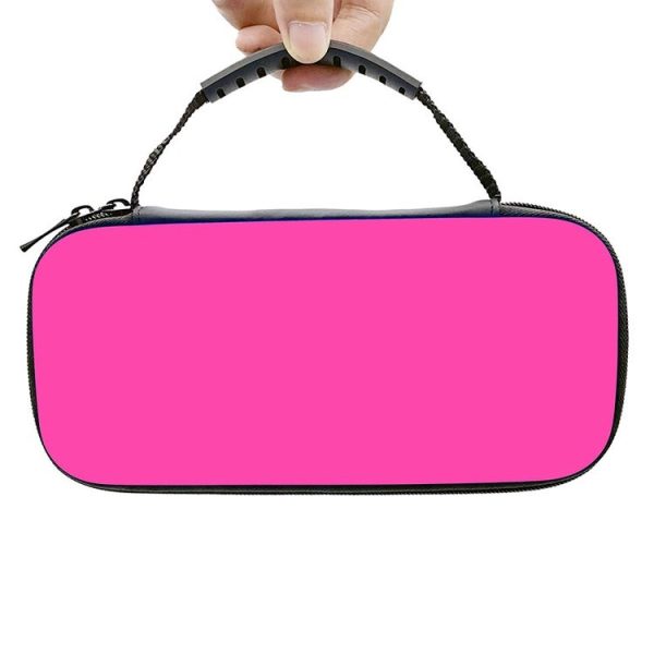 Portable EVA Game Machine Storage Bag Protective Case Handbag for Switch Lite (Pink) - Image 4