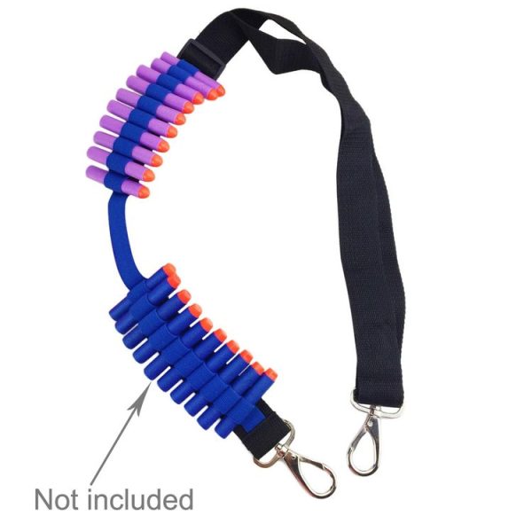 Toy Gun EVA Soft Bullets Storage Shoulder Belt Strap for S-NT-1296 / S-NT-1297 - Image 7