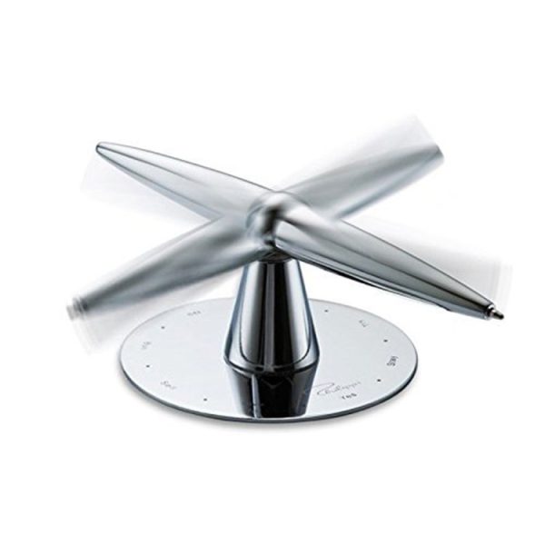 Decision Maker Prediction Pen Finger Fidget Ballpoint Pen Rotatable Magnetic Metal Pen, without Refill - Image 4