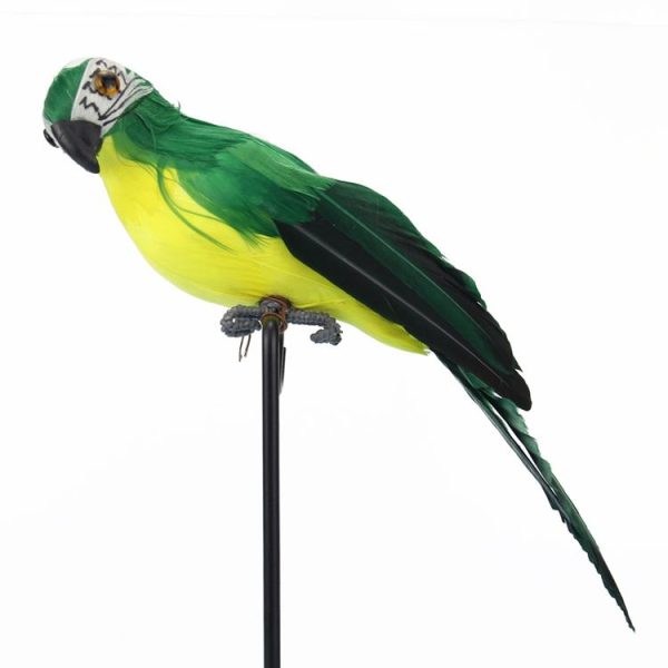35cm Simulation Parrot Simulation Macaw Horticultural Decoration (Green) - Image 2