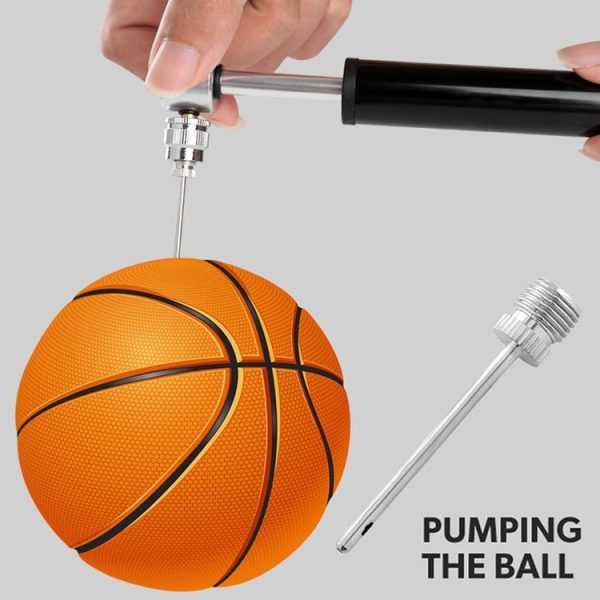 Manual Mini Portable Bicycle Aluminum Alloy Pump+ Glue-free Tire Patch + Fish-shaped Tire Lever (Red) - Image 14
