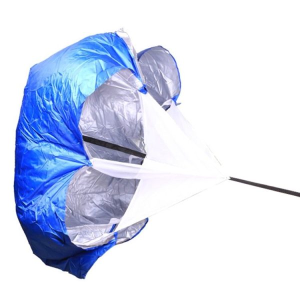 Strength Training Fitness Umbrella Speed Drills Wind Air Resistance Strength Training Parachute Umbrella (Blue) - Image 2