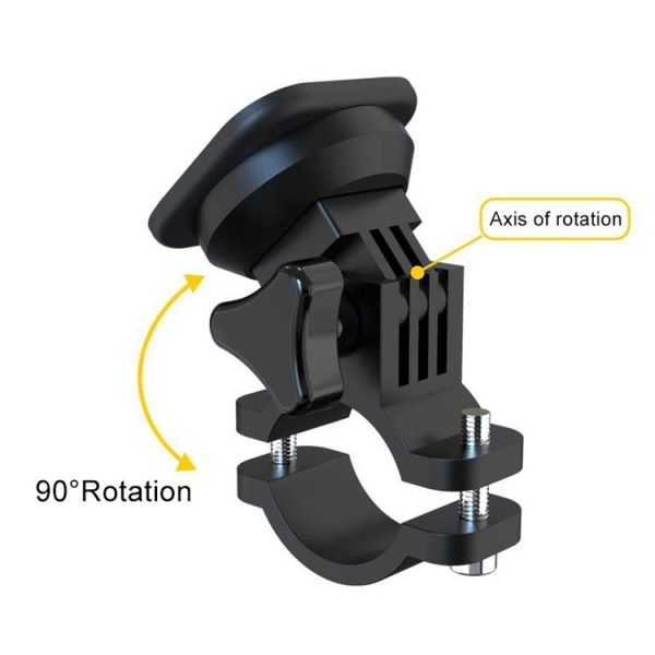 Quick Release Back Buckle Phone Holder Mountain Bike Code Table Suitable for Garmin Traveler Lights - Image 3