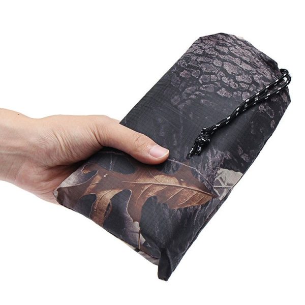 3 In 1 Outdoor Portable Multifunctional Camouflage Backpack Raincoat - Image 6