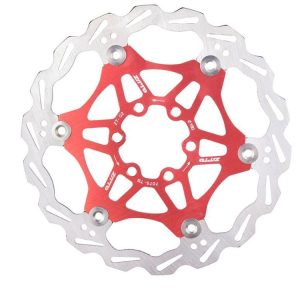 ZTTO Mountain Bike Disc Brake Disc Six Nail 180mm (Red)