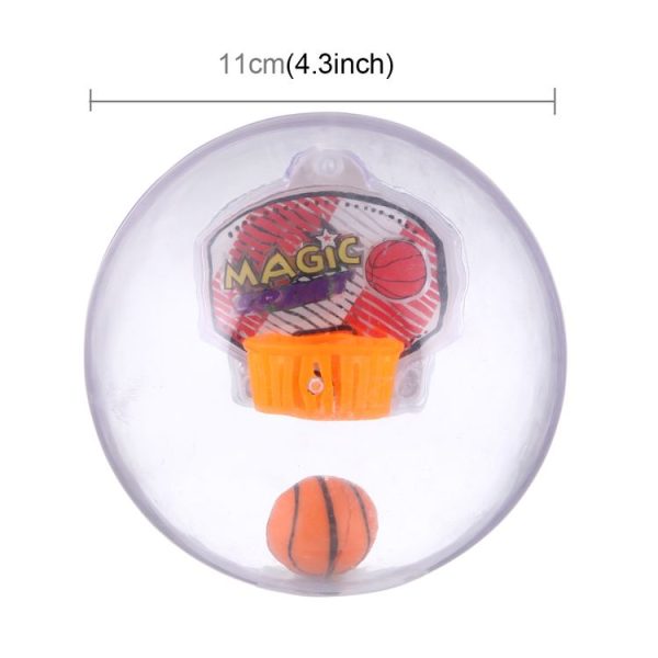 Magic Electronic Basketball Game Stress Reducer Toy with Flashing lights and Cheering Sounds - Image 4
