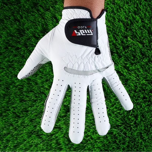 PGM Left Hand Sheepskin Anti-slip Particle Golf Men Gloves, Size: 27# - Image 2