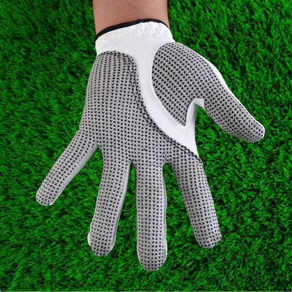 PGM Left Hand Sheepskin Anti-slip Particle Golf Men Gloves, Size: 27# - Image 3