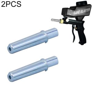 2 PCS LEMATEC Sand Blast Machine Nozzle for AS118 Sandblasting Machine