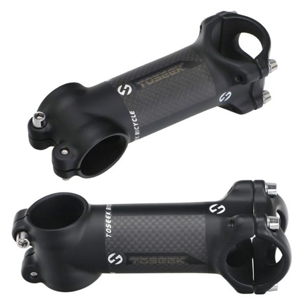 TOSEEK Road Mountain Bike Ultra-light Handlebar Stem Riser Faucet, Size: 6 Degree, 70mm (Matte) - Image 3