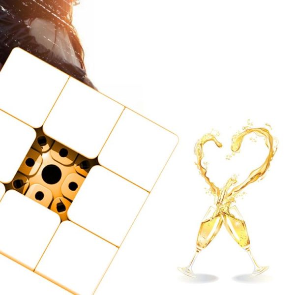 Zhisheng Fluorescent 6-color Love Box 3rd-Order Brain Magic Cube - Image 5