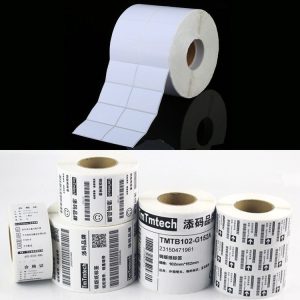 Label Printer Paper Sticker, Size: 30 x 50 mm(5000pcs Labels)