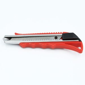 Large Size Utility Knife Paper Cutter with Stainless Steel Blade, Random Color Delivery