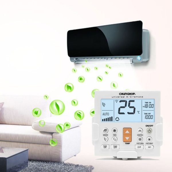 CHUNGHOP K-650E Universal LCD Air-Conditioner Remote Controller with Bracket - Image 11