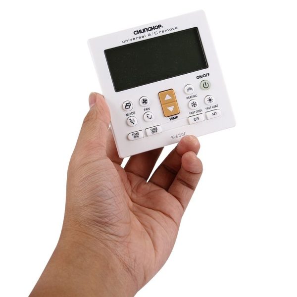CHUNGHOP K-650E Universal LCD Air-Conditioner Remote Controller with Bracket - Image 7