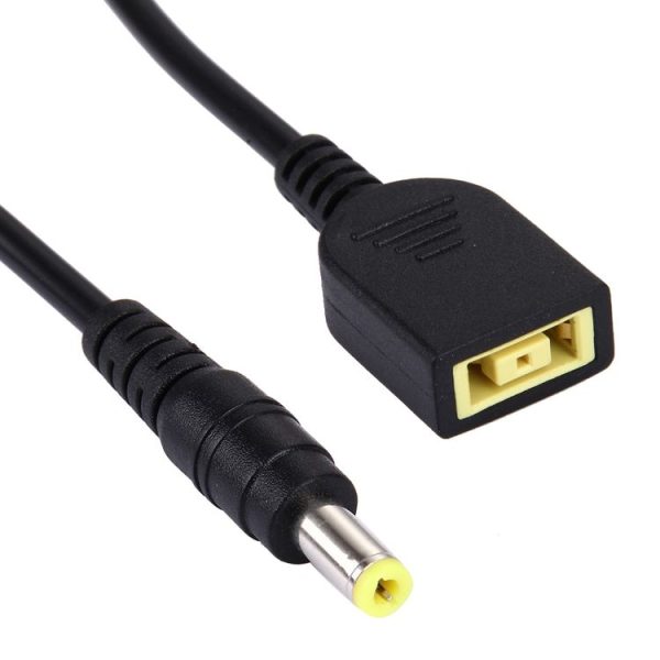 Big Square Female (First Generation) to 5.5 x 2.5mm Male Interfaces Power Adapter Cable for Laptop Notebook, Length: 10cm - Image 4