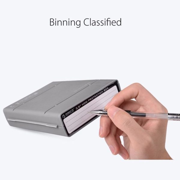 ORICO PHP-35 3.5 inch SATA HDD Case Hard Drive Disk Protect Cover Box (Grey) - Image 5