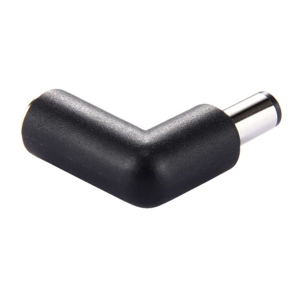 DC 7406 Male to DC 7406 Female Connector Power Adapter for HP Laptop Notebook, 90 Degree Right Angle Elbow - Image 3