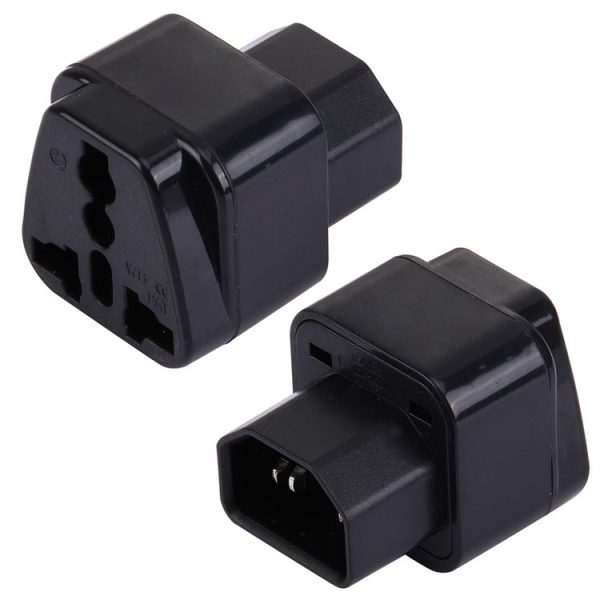 WD-320 Portable Universal Plug to C13-C14 Socket Adapter Power Travel Converter