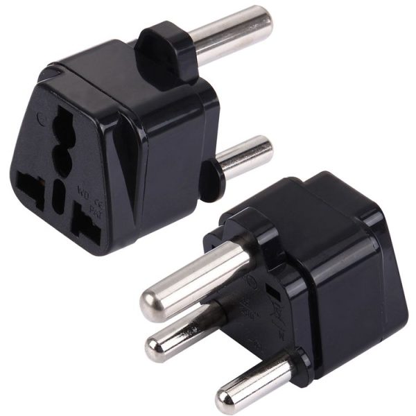 WD-10L Portable Universal Plug to (Large) South Africa Plug Adapter Power Socket Travel Converter