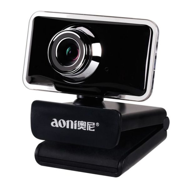 Aoni C11 720P 150-degree Wide-angle Manual Focus HD Computer Camera with Microphone