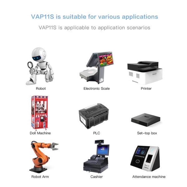 VONETS VAP11S 2.4G Mini Wireless Bridge 300Mbps WiFi Repeater with 2 Antennas - Image 10