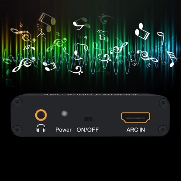 192KHz ARC Audio Extractor HDMI ARC to SPDIF + Coaxial + L / R Converter Audio Return Channel Adapter - Image 10