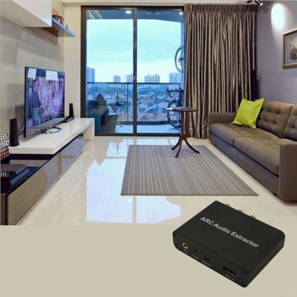 192KHz ARC Audio Extractor HDMI ARC to SPDIF + Coaxial + L / R Converter Audio Return Channel Adapter - Image 9