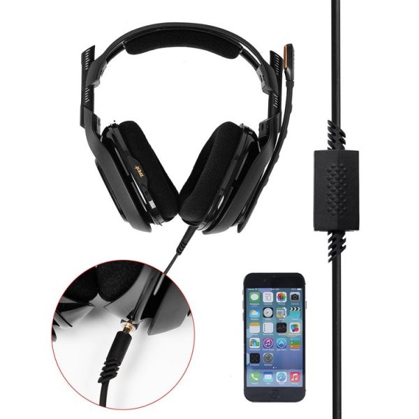 ZS0179 Gaming Headphone Audio Cable for Logitech ASTRO A10 A40, PS4, Cable Length: 2m - Image 4
