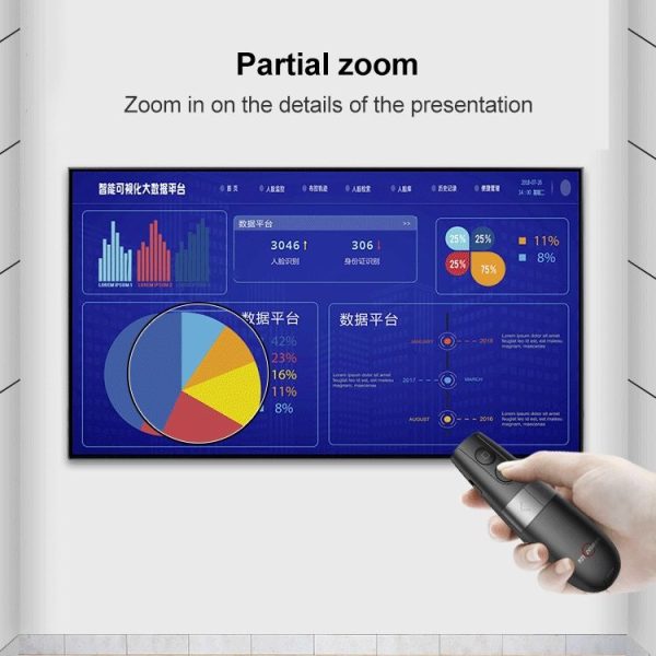 ASiNG H101 Dual Laser PPT Page Turning Pen Remote Control Demonstration Pen Wireless Presenter - Image 4