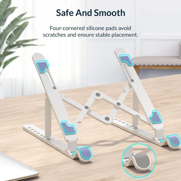 ORICO PFB-A23 ABS Foldable Laptop Stand (White) - Image 6