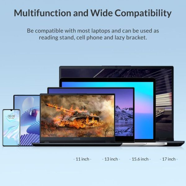 ORICO PFB-A23 ABS Foldable Laptop Stand (White) - Image 7
