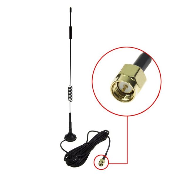 7dBi SMA Male Connector High Gain 4G LTE CPRS GSM 2.4G WCDMA 3G Antenna Network Reception Adapter - Image 2
