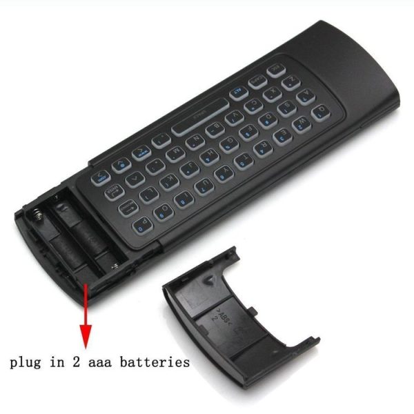 MX3-L Voice with Backlight 2.4GHz Fly Air Mouse Wireless Keyboard Remote Control - Image 4