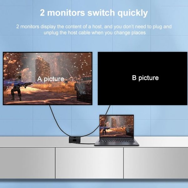 ST0003 2 in 1 Out 8K HDMI Switcher Bi-directional Video Converter - Image 6