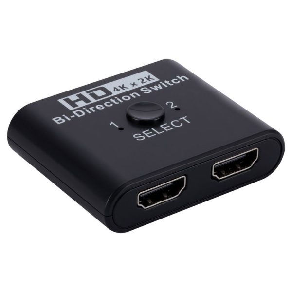 2 In 1 Out 4K HD Video Bi-Direction HDMI Switcher - Image 3