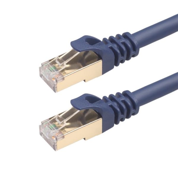 0.5m CAT8 Computer Switch Router Ethernet Network LAN Cable, Patch Lead RJ45 - Image 2