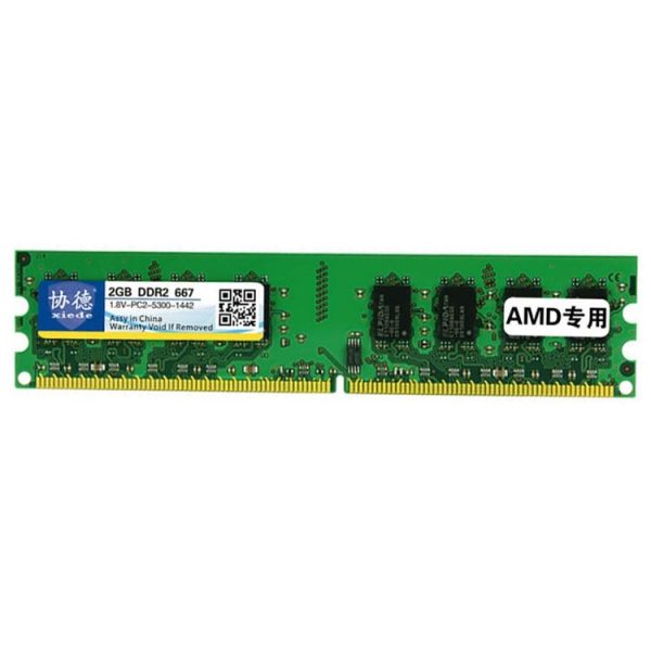 XIEDE X017 DDR2 667MHz 2GB General AMD Special Strip Memory RAM Module for Desktop PC - Image 2