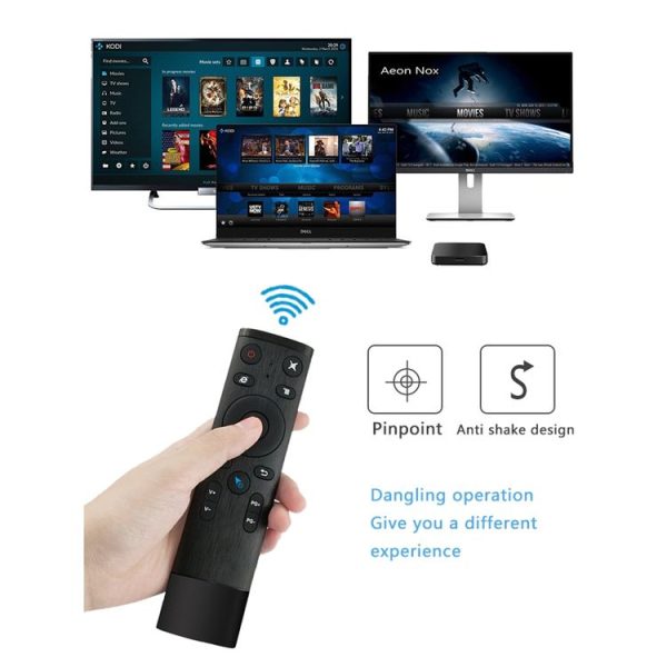 Q5 2.4G RF 3D Brushed Fashion Somatosensory Universal Air Mouse Remote Controller - Image 6