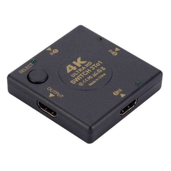 HDMI Switch 3 into 1 out 4Kx2K HD Video Switch - Image 2