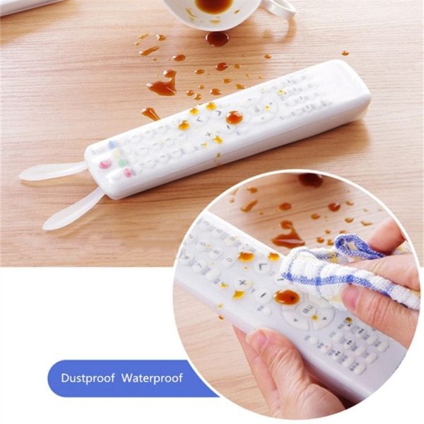 5 PCS Rabbit Design Long Air Conditioning / TV / Smart TV Box Remote Control Waterproof Dustproof Silicone Protective Cover, Size: 19.5*5*2cm - Image 5