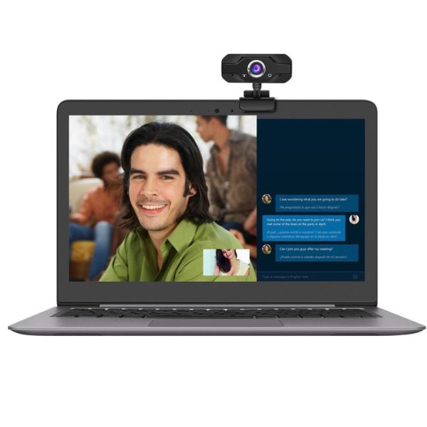 HXSJ S50 30fps 100 Megapixel 720P HD Webcam for Desktop / Laptop / Smart TV, with 10m Sound Absorbing Microphone, Cable Length: 1.4m - Image 11