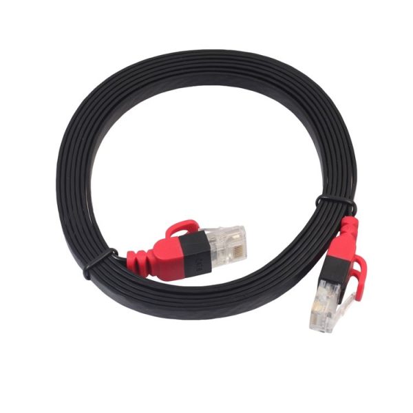 REXLIS CAT6-3 CAT6 Flat Ethernet Unshielded Gigabit RJ45 Network LAN Cable, Length: 2m - Image 4