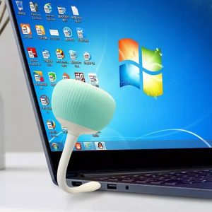 Original Xiaomi Youpin Velev M83 Lollipop Shape PC Computer Laptop Mini Audio Speaker Amplifier Lounspeaker (Blue)