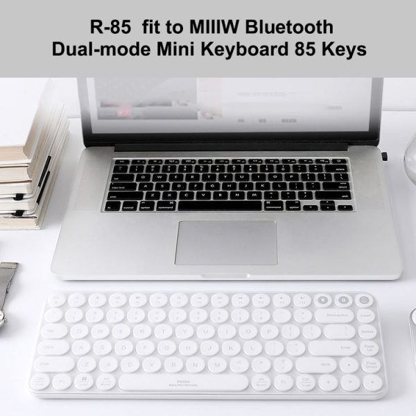 Original Xiaomi Youpin MIIIW 85 Keys 2.4GHz Mini Bluetooth Dual-Mode Wireless Keyboard Protective Film for PC5843 (Transparent) - Image 4