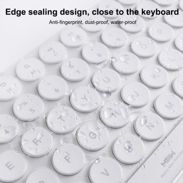 Original Xiaomi Youpin MIIIW 85 Keys 2.4GHz Mini Bluetooth Dual-Mode Wireless Keyboard Protective Film for PC5843 (Transparent) - Image 6
