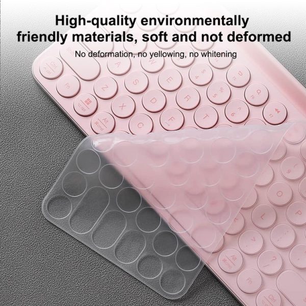 Original Xiaomi Youpin MIIIW 85 Keys 2.4GHz Mini Bluetooth Dual-Mode Wireless Keyboard Protective Film for PC5843 (Transparent) - Image 8